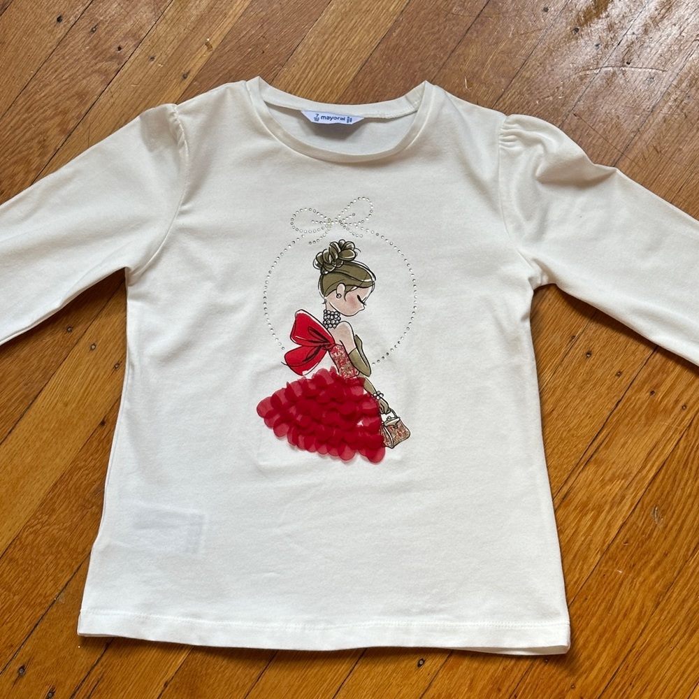 Mayoral Long Sleeve Shirt Size 7 NWOT